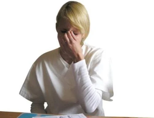 Wie Frau mit PMS lebt