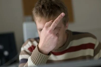 Fingerzeig für ein neues Bild