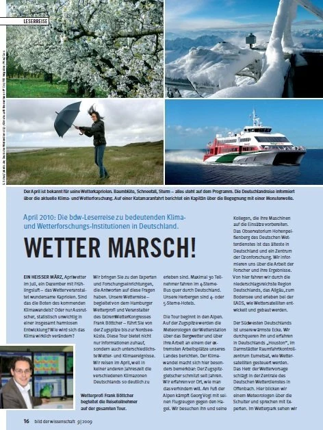 APRIL 2010: WETTER MARSCH!