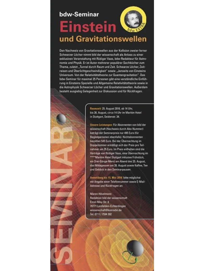 Einstein und die Gravitationswellen
