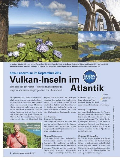 Vulkan-Inseln im Atlantik