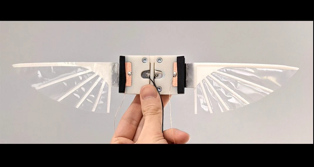 Raffinierter Flatter-Antrieb entwickelt
