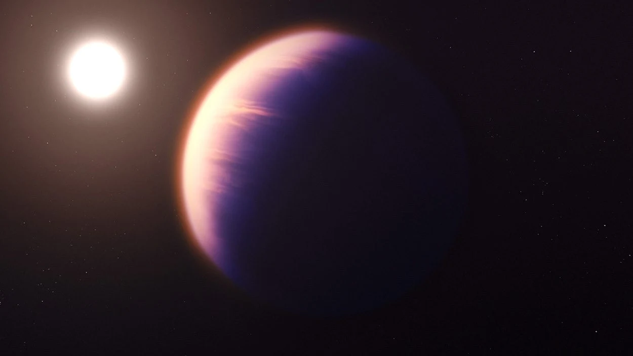 CO2 in der Atmosphäre eines Exoplaneten nachgewiesen