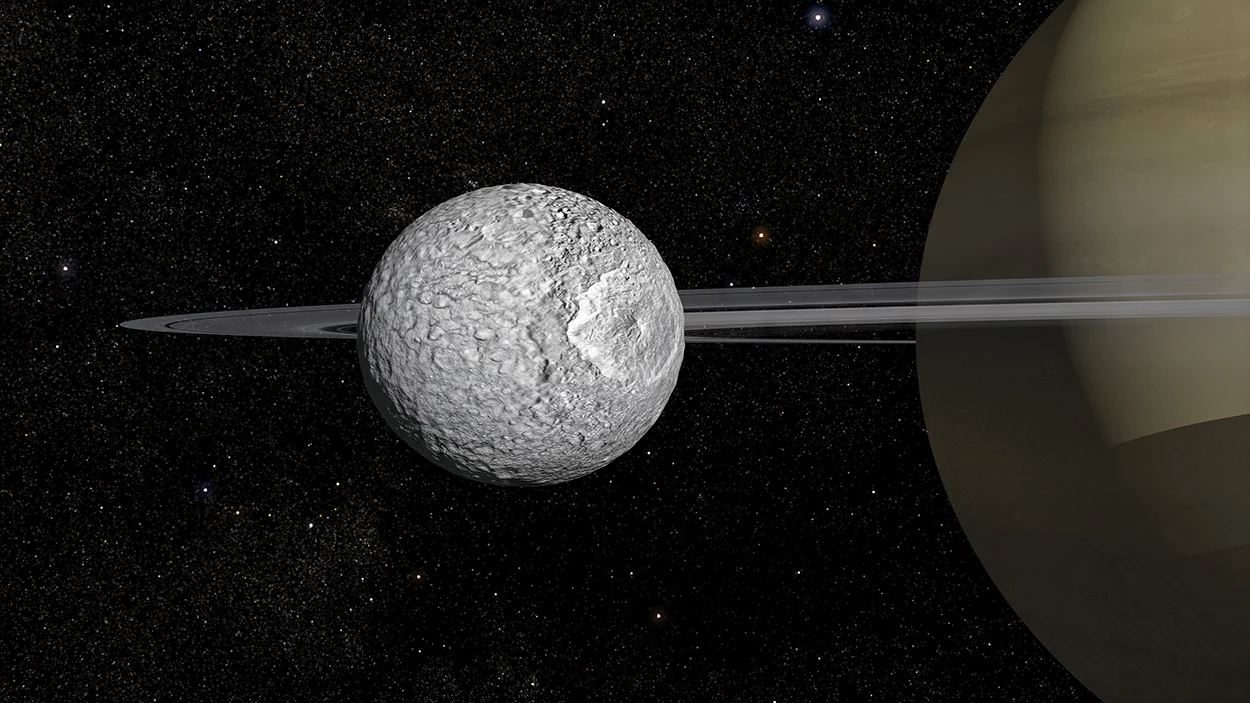 Ein Ozean auf dem Saturnmond Mimas