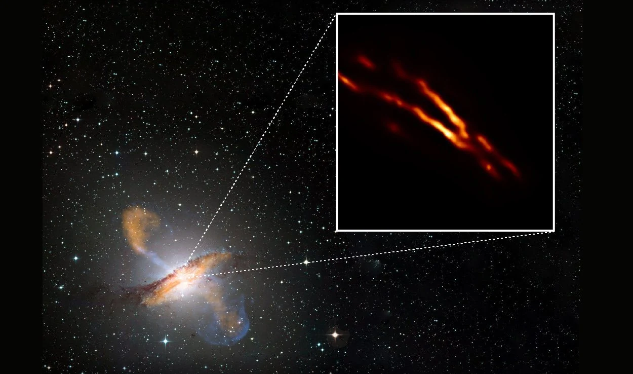 Neuer Blick auf Centaurus A