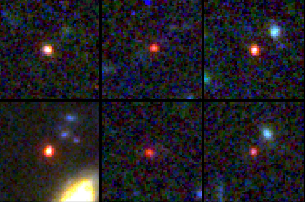 Galaktische Riesen des frühen Kosmos