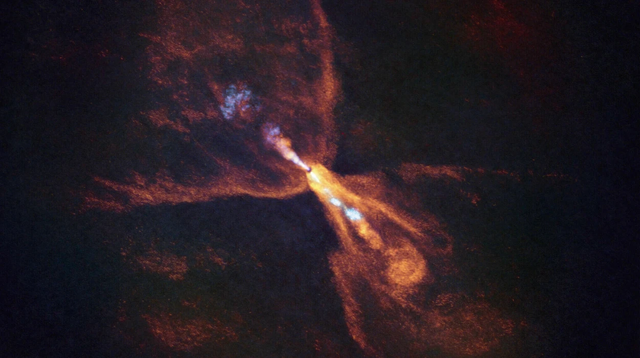 Astronomen beobachten die Anfänge eines neuen Planetensystems