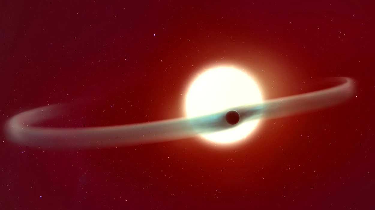 Exoplanet WASP-121b hat einen doppelten Schweif