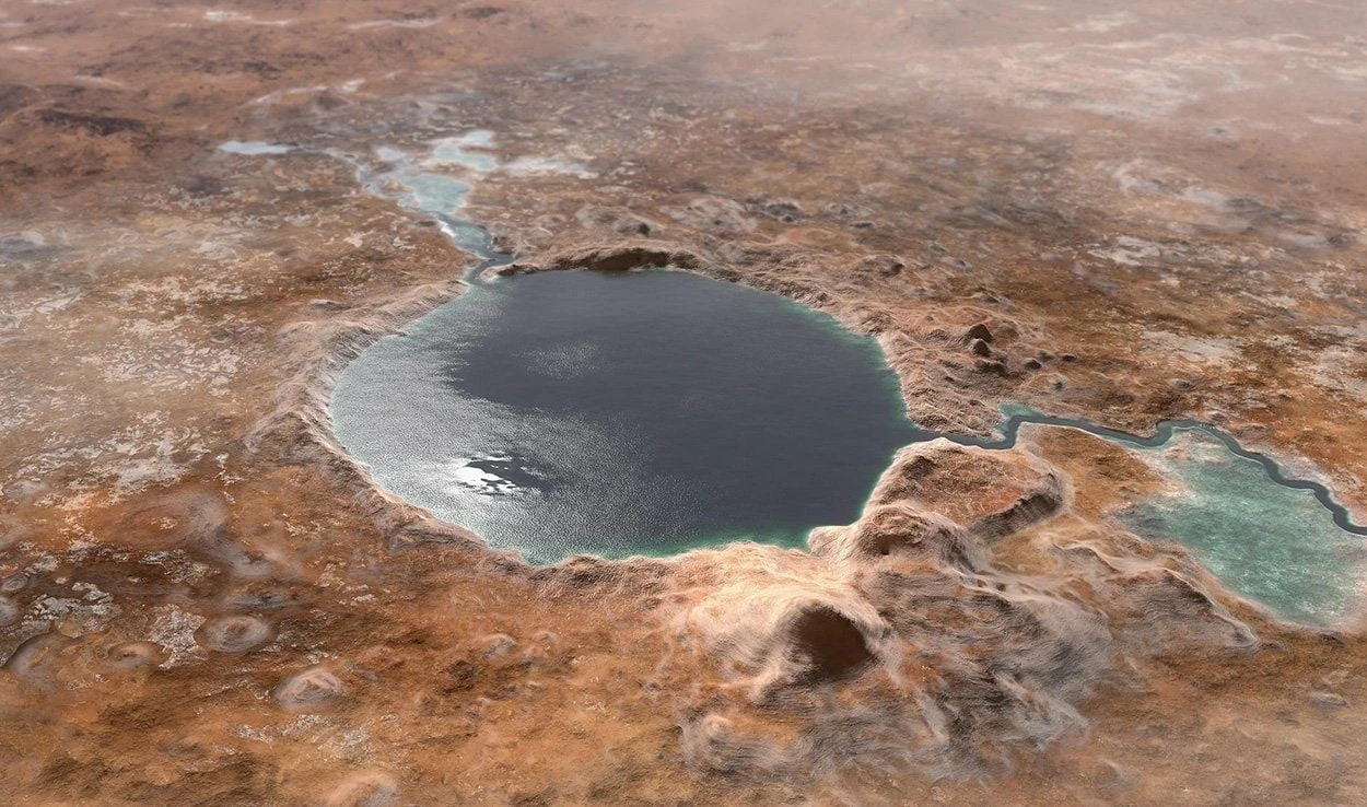 Mars: Jezero-Krater war tatsächlich ein See