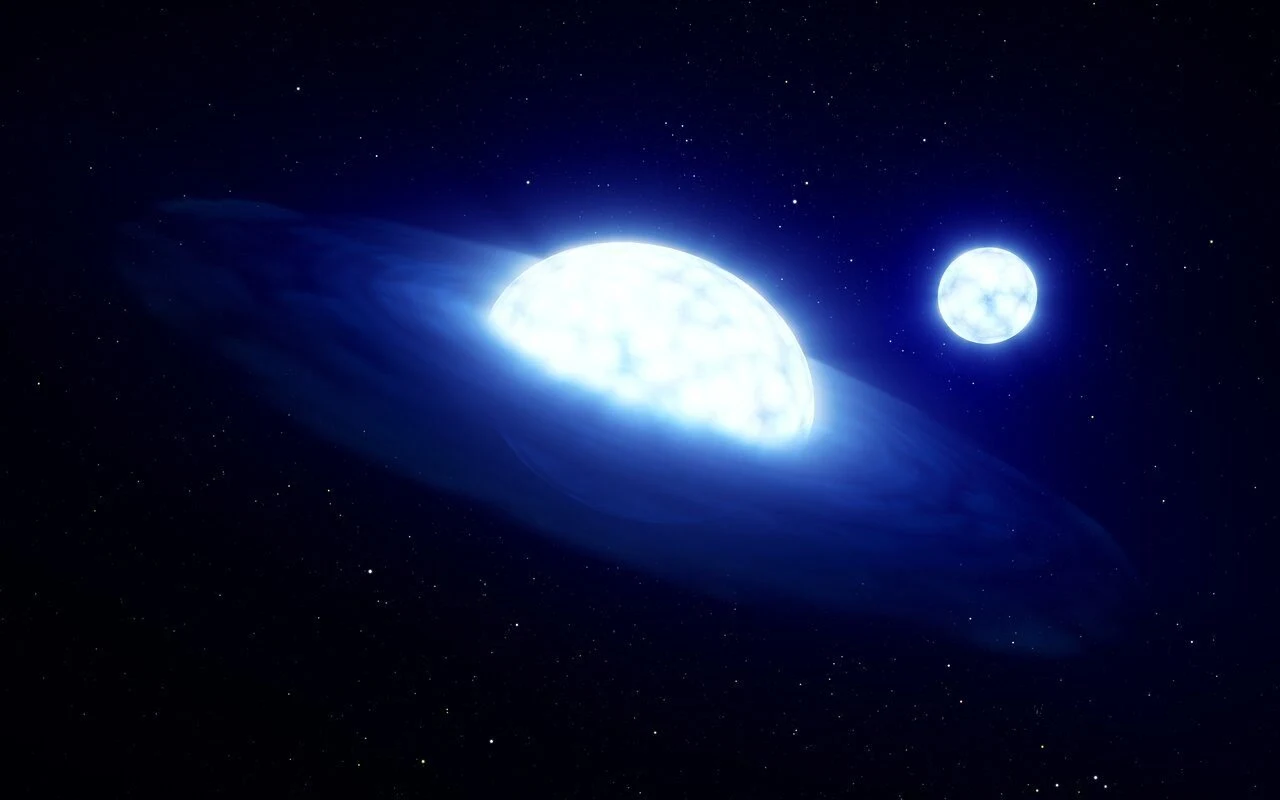 Astronomen streichen ein Schwarzes Loch