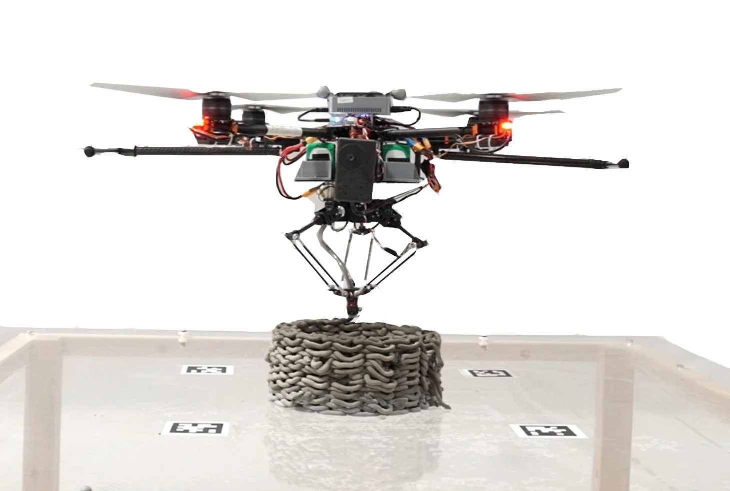 Bauen im Flug: 3D-Druck-Drohnen entwickelt