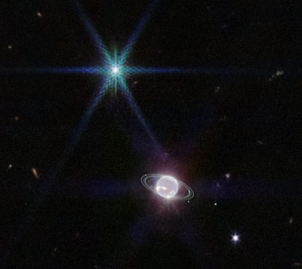 Neuer Blick auf Neptuns Ringe