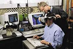 Astronauten trainieren im virtuellen All
