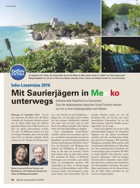 Mit Saurierjägern in Mexiko unterwegs