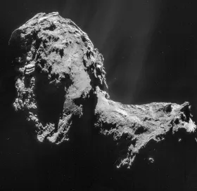 Rosetta-Daten durchkreuzen Kometen-Theorie zum Erdwasser