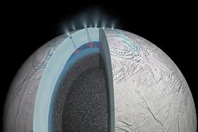 Enceladus: Eismond mit heißem Kern