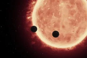 Atmosphären-Blick auf erdähnliche Planeten