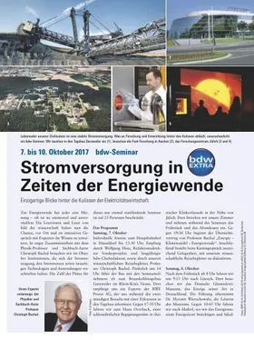 Stromversorgung in Zeiten der Energiewende