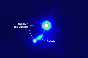 Das fernste galaktische Magnetfeld