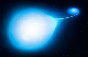 Kosmische Träne vor der Supernova