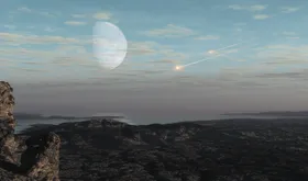 Wie kosmische Bomben die Atmosphäre prägten