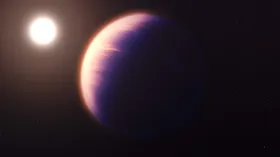 CO2 in der Atmosphäre eines Exoplaneten nachgewiesen