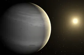 Rätselhafter Jung-Planet entdeckt