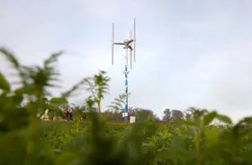 Vertikale Rotoren im Aufwind