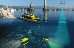 Reger Verkehr unter Wasser