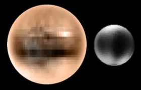 Space-Graffiti für Pluto