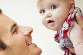 Väter ohne Babysprache