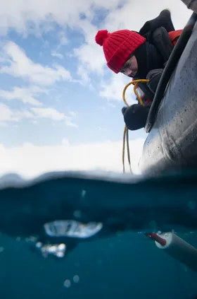 Spurensicherung im Meer