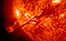Extremer Sonnensturm der Antike genau datiert
