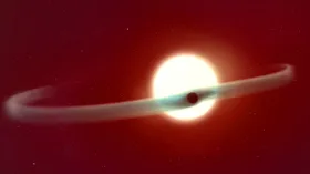Exoplanet WASP-121b hat einen doppelten Schweif