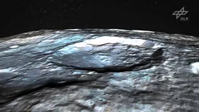 Flug über Ceres