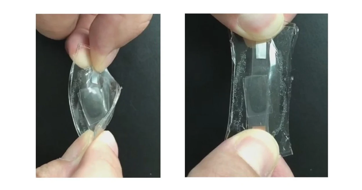Dehnbare Batterie für flexible Elektronik