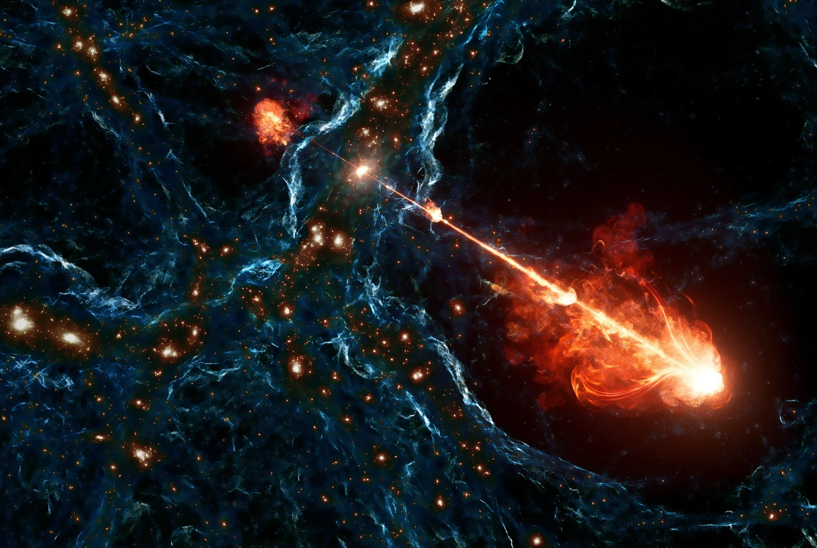 Kosmische Mega-Jets entdeckt
