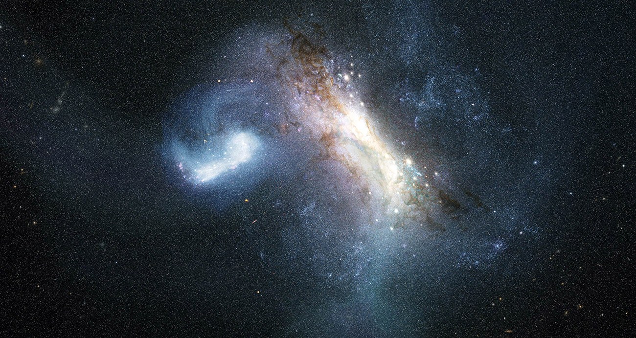 Astronomen identifizieren größte Kollision der Milchstraße