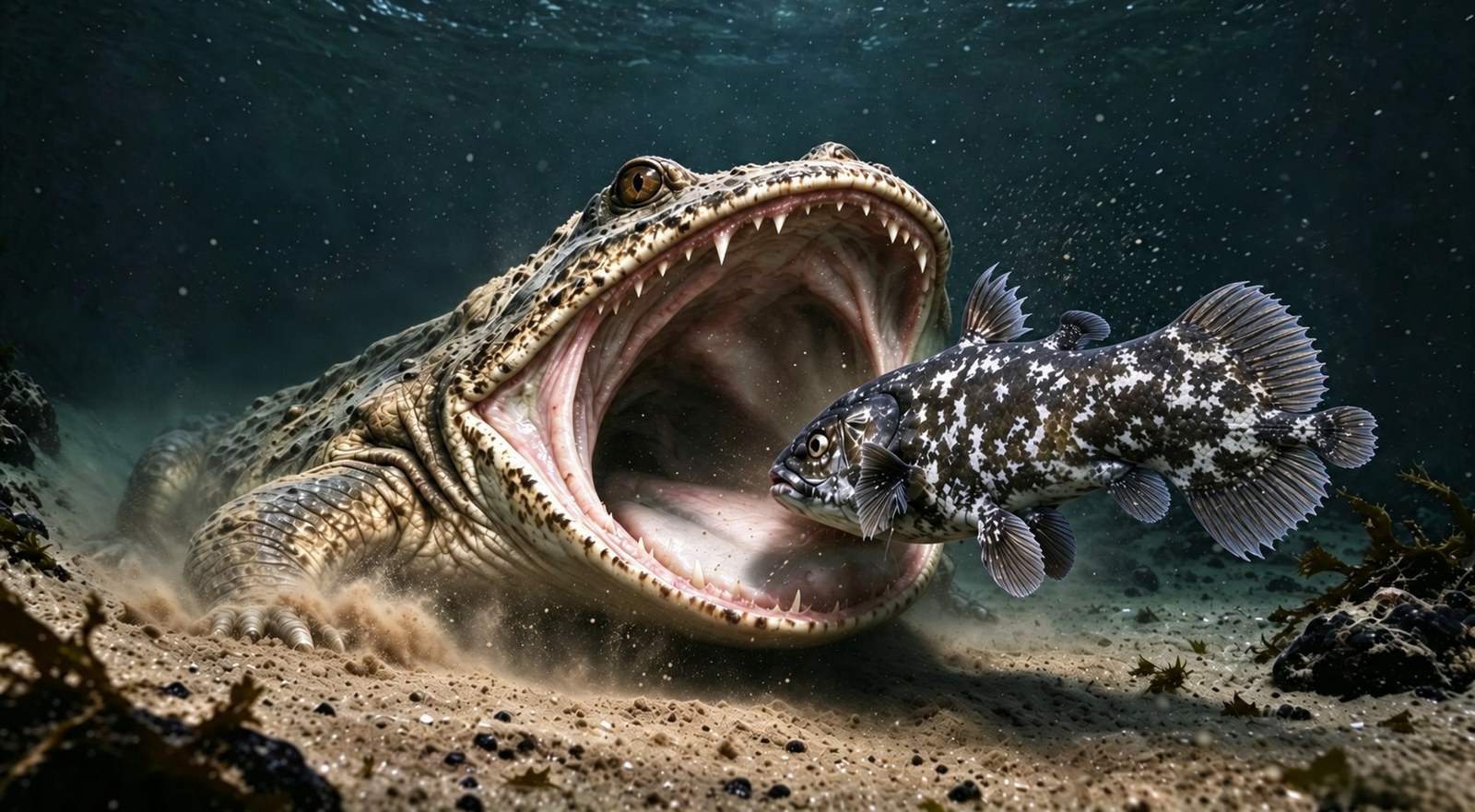 Urzeit-Lurch war einziges im Meer lebendes Amphibium