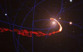 Von einem kosmischen Monster zerfetzt