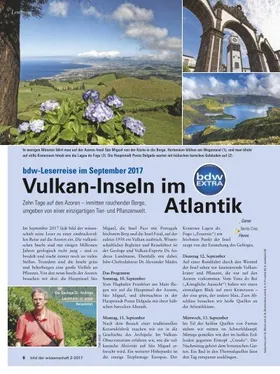 Vulkan-Inseln im Atlantik