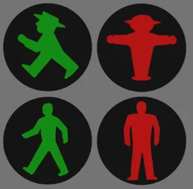 Sieg für das Ossi-Ampelmännchen