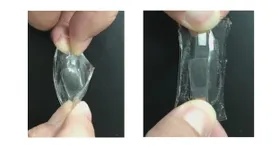 Dehnbare Batterie für flexible Elektronik
