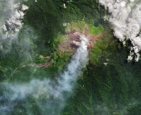 Mount Bagana: Jung und aktiv