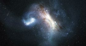 Astronomen identifizieren größte Kollision der Milchstraße
