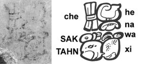 Hieroglyphe verrät erstmals den Namen eines Maya-Astronomen