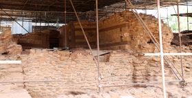 2800 Jahre alter Palast war ein Hochhaus