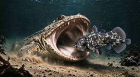 Urzeit-Lurch war einziges im Meer lebendes Amphibium