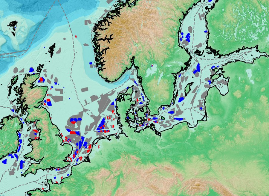 Offshore-Windpark-Flächen