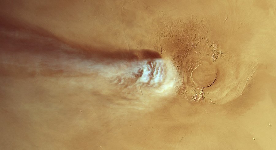 Arsia-Mons-Langwolke